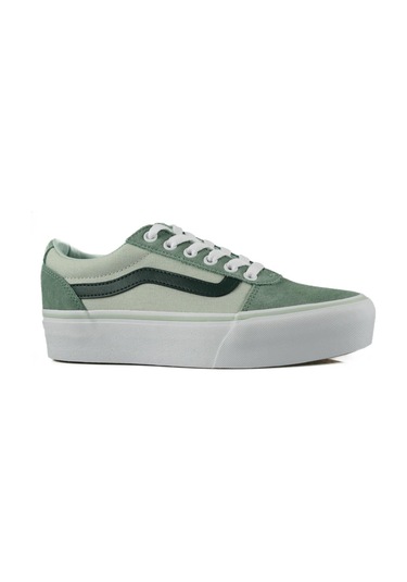 Vans Vn0a3tlc Wm Ward Platform Sneakers Unisex Spor Ayakkabı Yeşil
