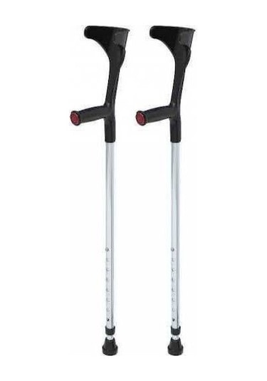 Kanedyen Koltuk Değneği Ayarlanabilir Dirsek Destekli Baston 2 Adet