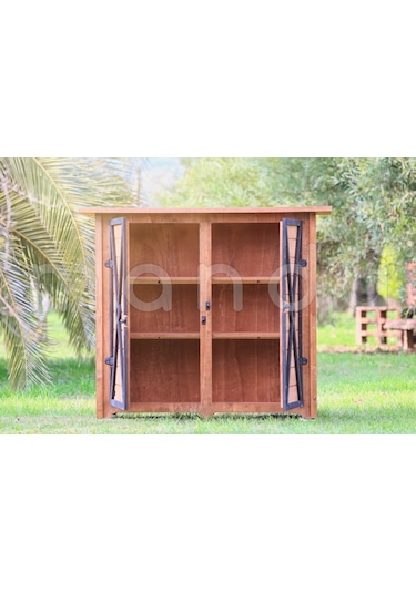 Mandumobilya “Mandu” Ahşap Bahçe Depolama Dolabı (Küçük) Diğer