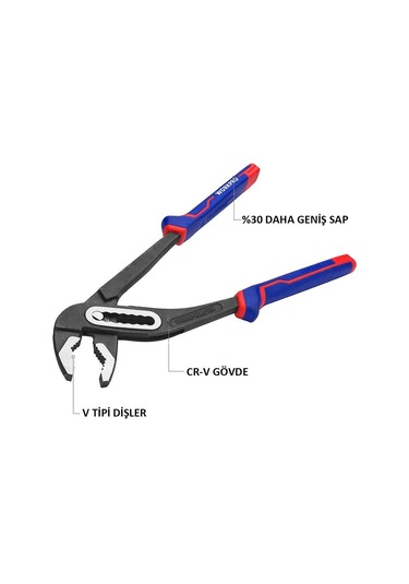 Workpro Wp231028 250mm Cr-v Profesyonel Fort Pense Fr Wp231028