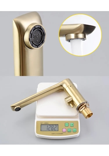 Banyo Bataryası Küvet Jakuzi Duş Seti Ankastre Mat Gold Yeni Ürün Altın