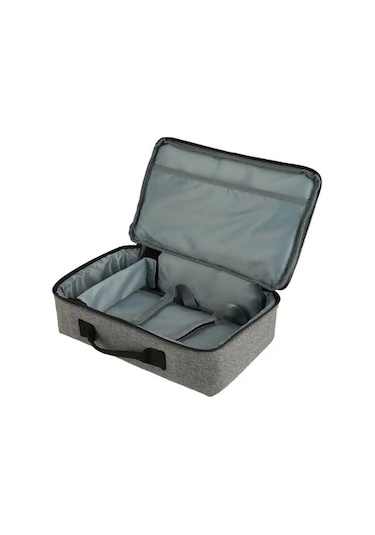 Maiyame Projektör Taşıma Çantası, Oxford Kumaşı İle Su Geçirmez, Şok Emici, Dayanıklı, Çift Rıhtım, Gri Renk, Aksesuarları Korur