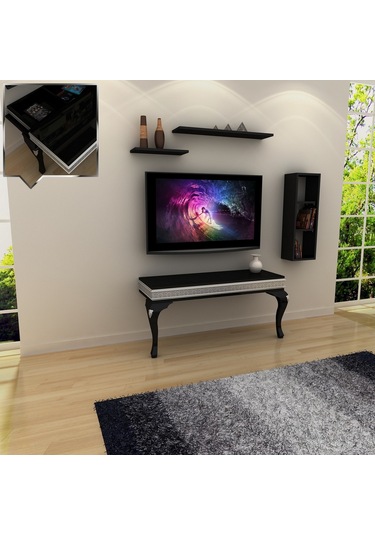 Decorotti - Lucca A4-3 Gizli Bölmeli Tv Ünitesi