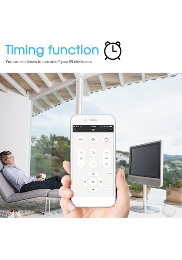 Shineyee Tuya Wıfı Akıllı Sesli Kızılötesi Kumanda: Tv, Klima, Perde Ve Daha Fazlası İçin Evrensel Kontrol