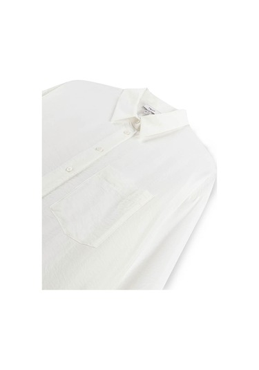 Twist Cepli Basic Ekru Kadın Gömlek Tw6250025081 Ekru