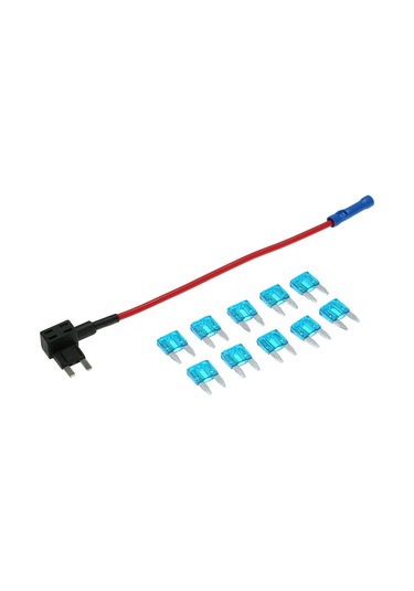 Skycity 10 Adet Mini Otomobil Sigorta Kutusu Alıcı - Uçlu Düz Açı Sigorta Çekici Seti Diğer