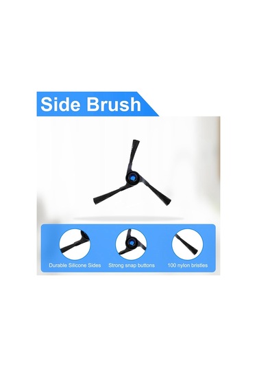 Leasetake Ecovacs Deebot X2 Omni Robot Süpürge Yedek Parçaları Ana Yan Fırça Hepa Filtreleri Paspas Pedleri Toz Torbaları