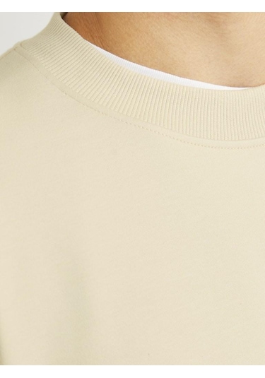 Jack Jones Blachad Brandıng Bisiklet Yaka Erkek Sweat 12261386 001