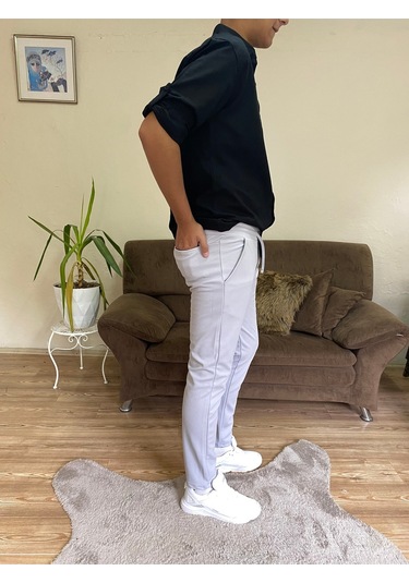 Tuba Toptaş Jogger Pantolon Gri
