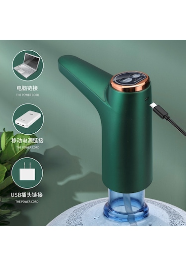 Qingmipy Büyük Kova Su Pompası Elektrikli Akıllı Miktar Ayarlı Su Çekici Su İçme Makinesi Hzy-c014 Beyaz Diğer