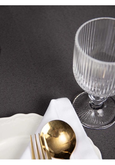 Leohome Masaüstü Kumaş Paspas Örtüsü 435036253 Koyu Gri