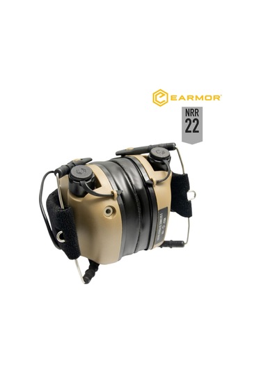 Opsmen Earmor M31 Mod3 Aktif Koruma Atış Kulaklığı Cayote Brown Kahverengi