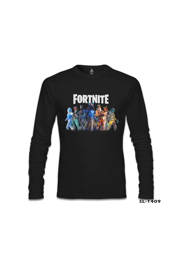 Fortnite - From Darkness Siyah Erkek Sweatshirt