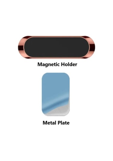 Snapbuy Mini Şerit Güçlü Manyetik Araç Telefon Tutucu İphone Uyumlu Samsung Xiaomi İçin Multıcolor