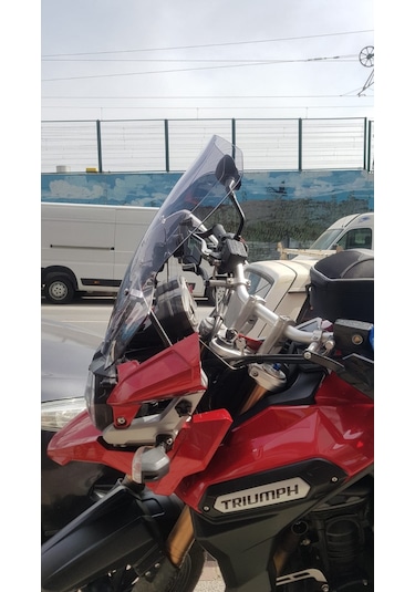 Triumph Tiger Explorer 1200 12-16 Açık Füme Cam 55Cm 4Mm Zeus