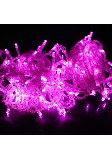 Çok Renkli 10 M Dize 100 Led Noel Ağacı Peri Parti Işıkları Lamba Noel Dekor Su Geçirmez Çok Renkli