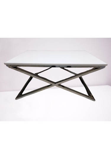 Orta Sehpa X Çapraz Metal Transmisyon Nikelaj Ayak Parlak Lake Bo (382879216)