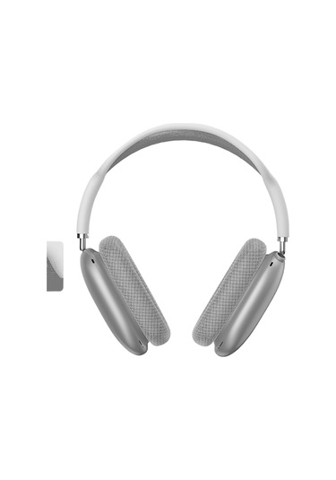 Kablosuzörgübaş Yay Kulaklıkağır Bas Hareketçağrıgürtü Azaltma Silver