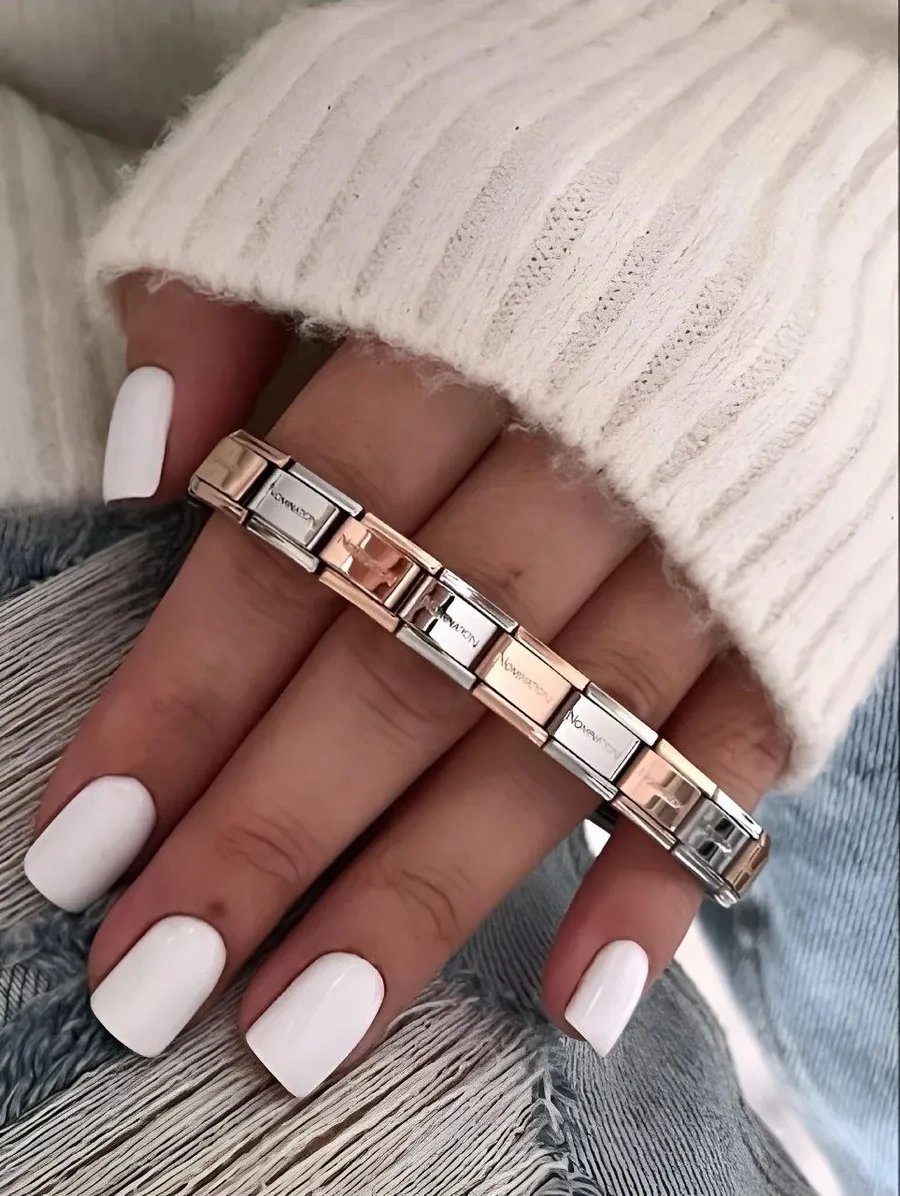 Vally Tıme Nomination Noaminen Noameniye Bilezik Fırıncı Elleri 125350751 Gri