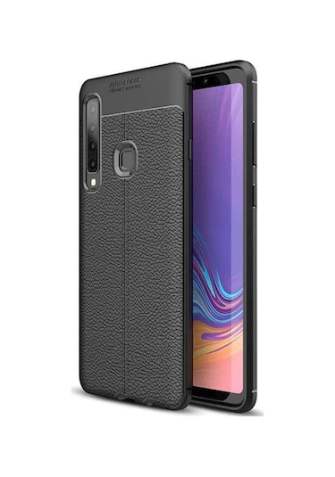 Galaxy A9 2018 Kilif Deri Desenli Kamera Korumali Silikon 493896154