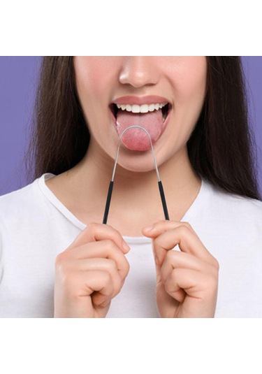 Dolıty Diller Kazıyıcı Taze Nefes Için Temizleyici Siyah