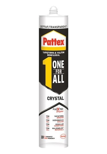 Pattex One For All Crystal Montaj Yapıştırıcı Şeffaf 290 G