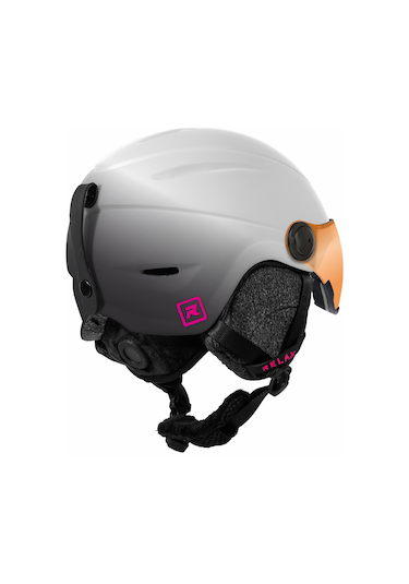 Relax Twister Visor Kayak Kaskı Rh27u White White Beyaz