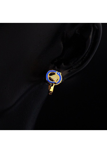 Güvercinli Taşsız Altın Çocuk Küpesi GL1018