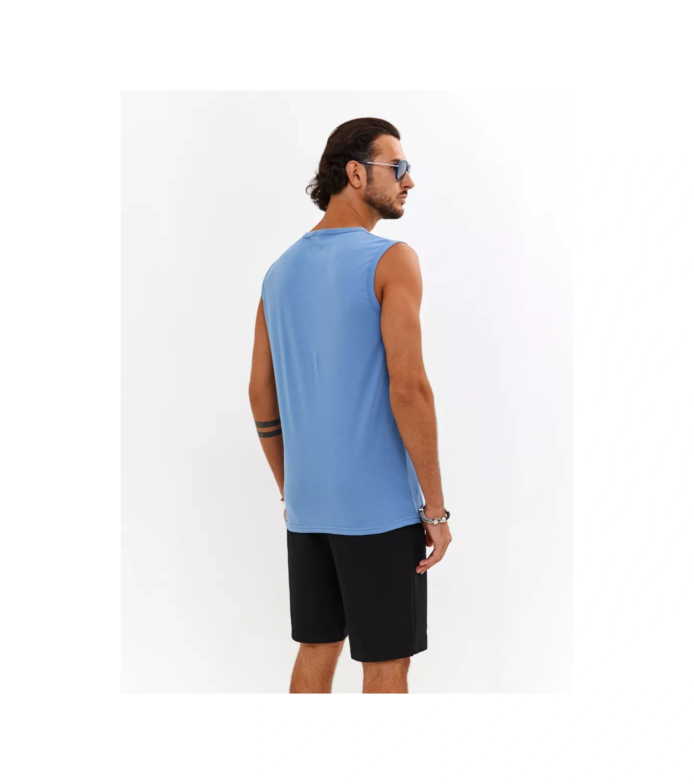 Coffa Sporcu Atlet İç Çamaşırı Baskılı Baskılı Spor İç Çamaşırı Atlet 73259925 Mavi