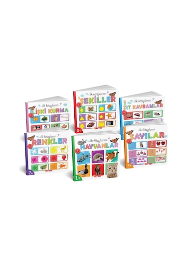 7202 Diytoy İlk Kitaplarım 6'lı Set