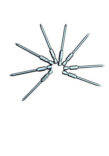 Leo Ph0 75mm ¼ S2 Kalite Mıknatıslı Bits Yıldız Uç 20 Adet