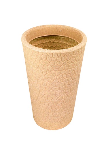 Bostann Dekoratif Saksı - Petra 120 - 80l - Bej