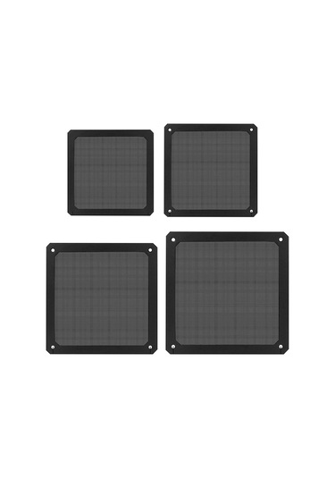 5 Pcs 8-14cm Manyetik Çerçeve Toz Filtre Toz Net Kapak Delikli Delikli Pc Bilgisayar Kılıfı Soğutma Fan Güç Kaynağı Renk: 8cm