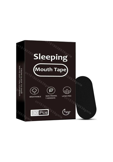 Dropshipping 30/60/90/150 Adet Ağız Bandı Uyku Şeridi Anti-horlama Ağız Solunum Bandı Uykuyu Geliştirmek İçin Ağız Yakın Çıkartmalar Multı