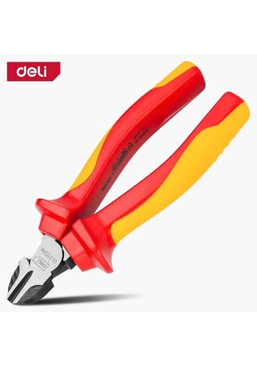 Deli 6 İnç Tel Pense Keskin Büyük Açılış Sıyırma Pensesi Endüstriyel Sınıf Emek Diagonal Pliers 6