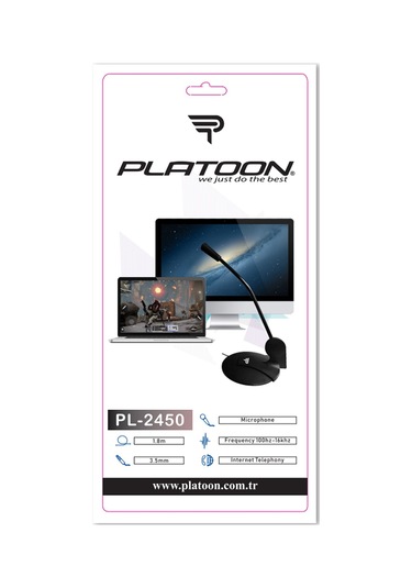 Platoon PL-2450 Kablolu Masaüstü Mirofon