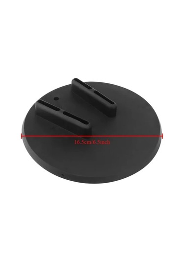 Xuweiwei Black Motosiklet Yanlık Dayanağı Ayak Pedalı Düzeltme Plakası Motocross Aksesuarı Touring Sportster