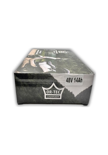 Ortec 48v 14ah Elektrikli Bisiklet Şarj Cihazı Fanlı Volta Vsm Uyumlu