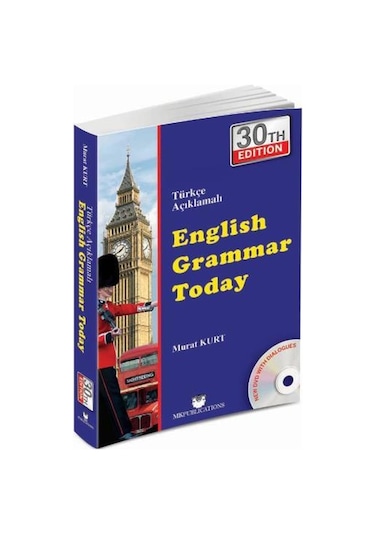 English Grammar Today Türkçe Açıklamalı İngilizce Gramer - Murat Kurt - MK Publications