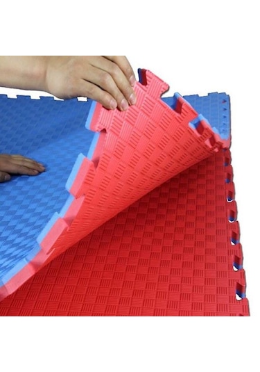 Ges Medikal 100X100 26 Mm Kalınlık Tatami Mavi Kırmızı