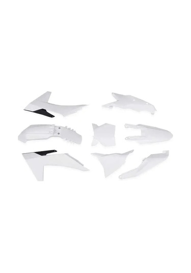 Max Performance Plastik Granaj Seti - Beyaz Ktm 2024-2025 Uyumlu Mx Numaratörlü