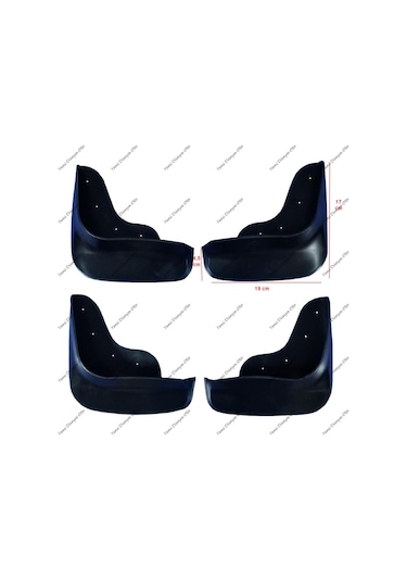 Toyota Uyumlu Corolla 2002-2006 4lü Paçalık Çamurluk Tozluk TYT0KX007