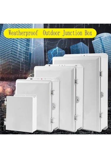 Fastbuy Su Geçirmez Elektrik Kutusu - 400x300x120mm - Dayanıklı Bağlantı Kasiyesi - Duvar Montajlı