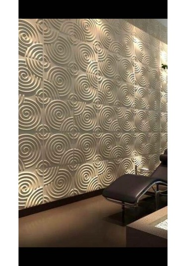 3 Boyutlu Boyanabilir Pvc Duvar Paneli Style 50-50 Cm 4 Adet-1 Metrekare