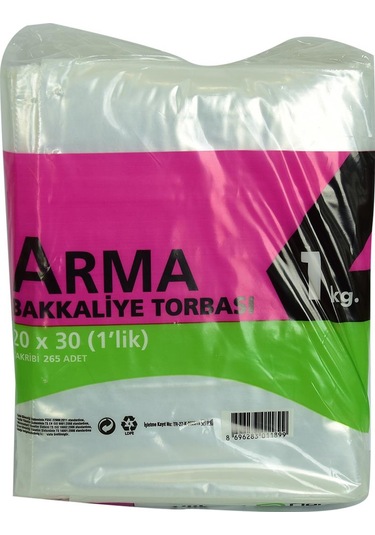 Naksan Naylon Torba Arma Şeffaf Bakkaliye Kuruyemiş Şeker Torbası N11.270