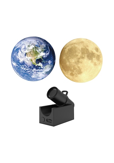 Homyl Projektör Işığı Usb Powered Dünya-ve-ay-lensi Dünya Ve Ay Lensi Diğer