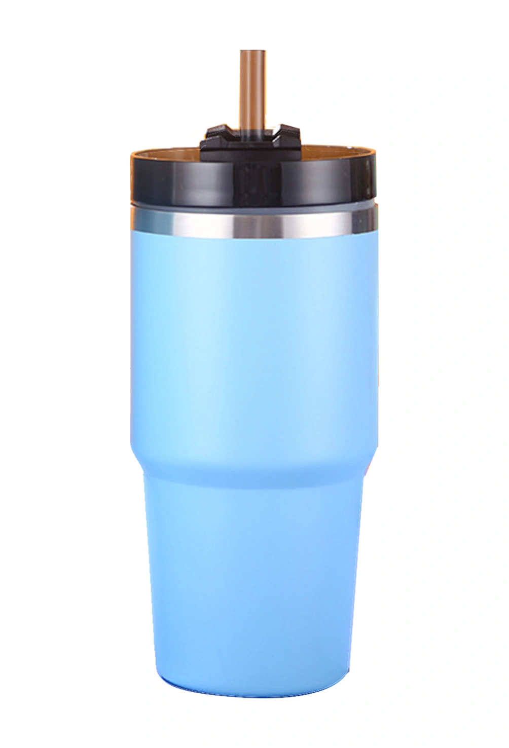 Shineyee 304 Paslanmaz Çelik Isı Saklama Bardak, 20oz, 6-12 Saat Sıcak/soğuk Tutar, Pipetli Kapaklı, Araç/seyahat/kamp Uygun Mavi