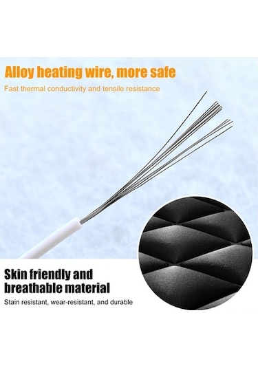 Yulong Ximistore9 "hızlı Isınan 12v Araç Koltuk Isıtıcı Yastığı