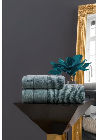 Varol Venedik Micro Cotton El Havlusu 50x90cm Çağla Yeşili-50x90cm Yeşil