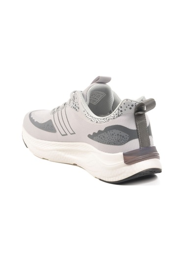 Gri Hafif Esnek Bağcıklı Erkek Spor Ayakkabı Pcı-11067 M Gri